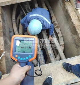 卢市镇管线探测